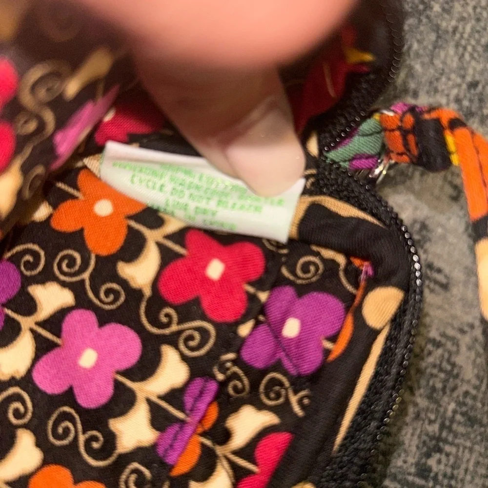 Vera Bradley Multicolor Floral Wristlet
